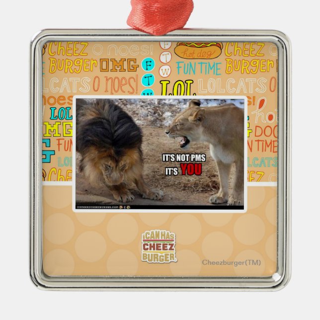 It's YOU! Metal Tree Decoration (Front)