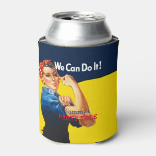 It's Your Custom Rosie Party Personalise This Can Cooler