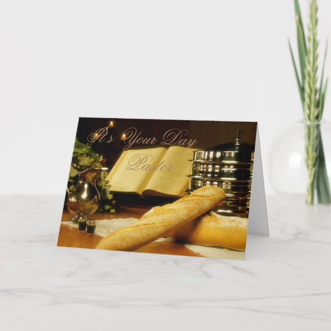 I'ts Your Day Pastor Card (Front)