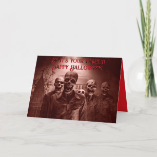 Its Your Family Halloween Card