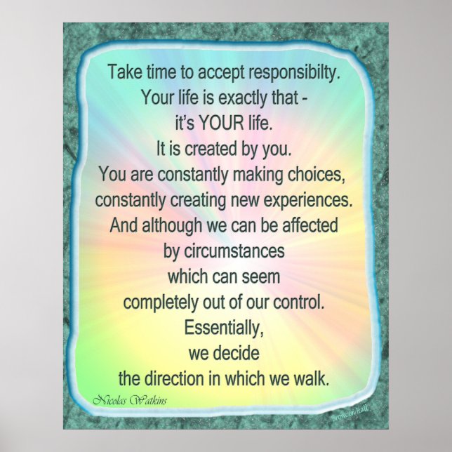 It's your Life Poster (Front)