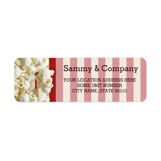 It's Your Party Personalised Popcorn Style (Front)