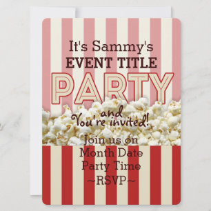 It's Your Personalised Party Supply. Invitation