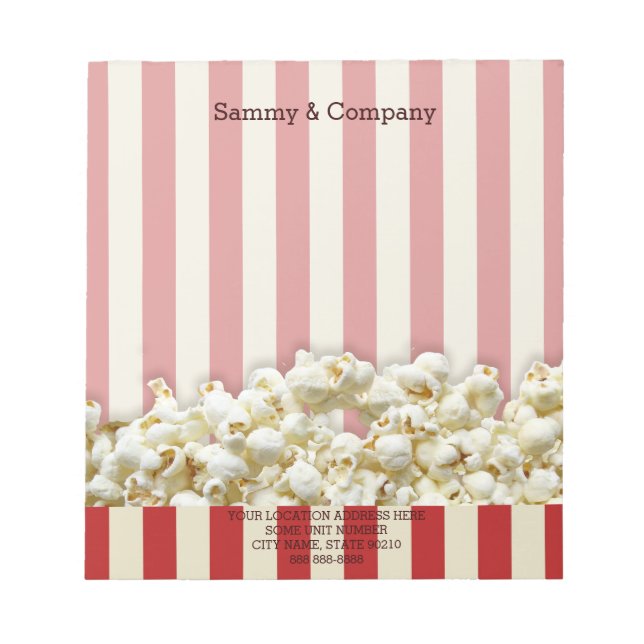 It's Your Personalised Party Supply. Notepad (Front)