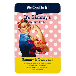 It's Your Personalised Rosie Party Supply Magnet