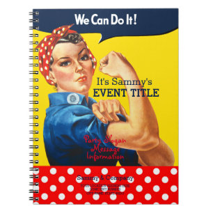 It's Your Personalized Rosie Party Supply Notebook