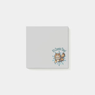 It's Zoomie Time Norwegian Forest Cat Post-it Notes