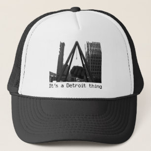 it'ss a detroit thing Trucker cap