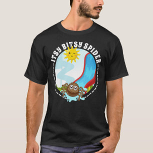 Itsy Bitsy - Kids Spider Nursery Rhyme Halloween C T-Shirt