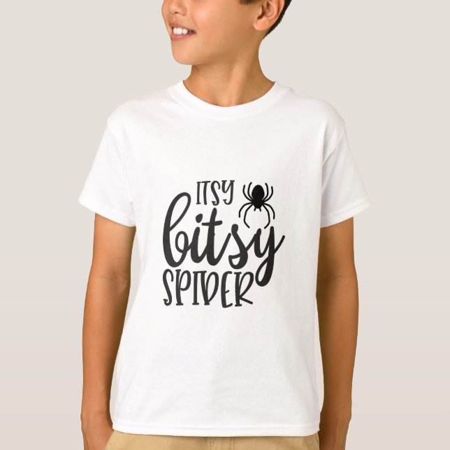 Itsy Bitsy Spider T-Shirt (Front)