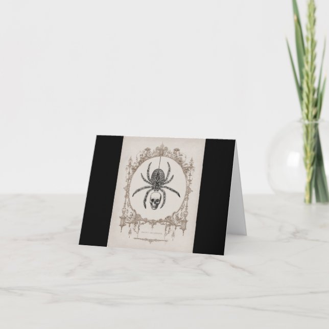 Itsy Bitsy Spider Thank You Card (Front)