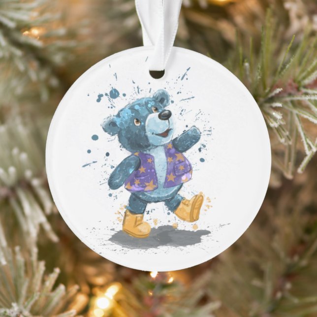 Itsy Bitsy Teddy Bear Willie Ornament (Tree)