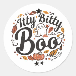 Itty Bitty Boo Sticker