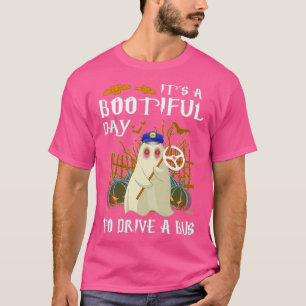 Itx27s A Bootiful Day To Drive A Bus Halloween Cos T-Shirt