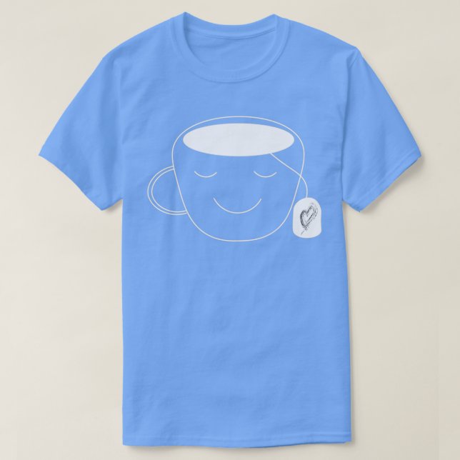 Itx27s e tea funny simple teapot design T-Shirt (Design Front)