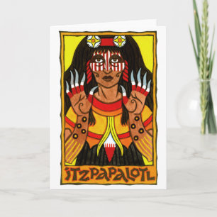 Itzpapalotl Greeting Card