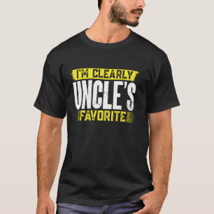 Iu2019m Clearly Uncleu2019s Favourite Funny Nephew T-Shirt