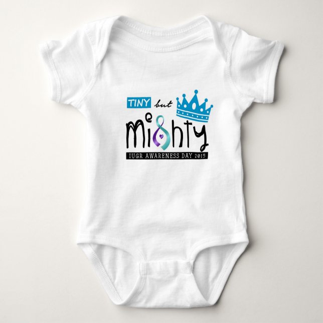 IUGR Awareness Day Prince Baby Bodysuit (Front)