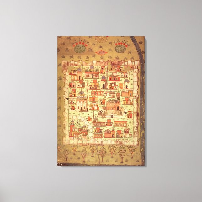 IUK T.5964 View of Diyarbakir Canvas Print (Front)