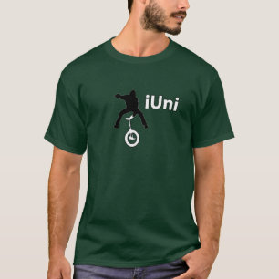 iUni Green on solid shirt