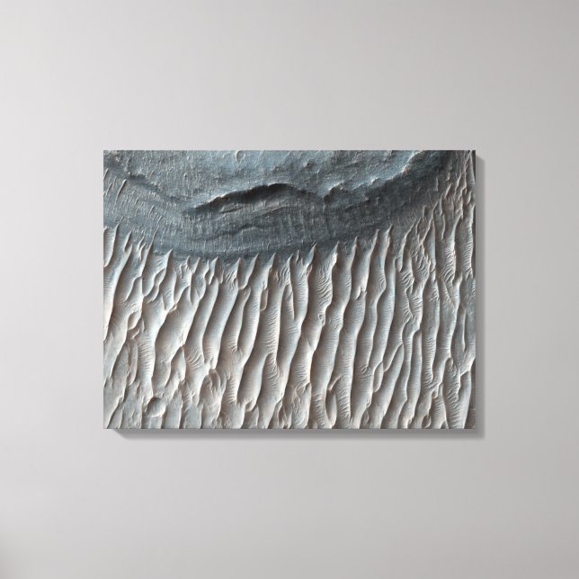 Ius Chasma, a large canyon on Mars Canvas Print (Front)