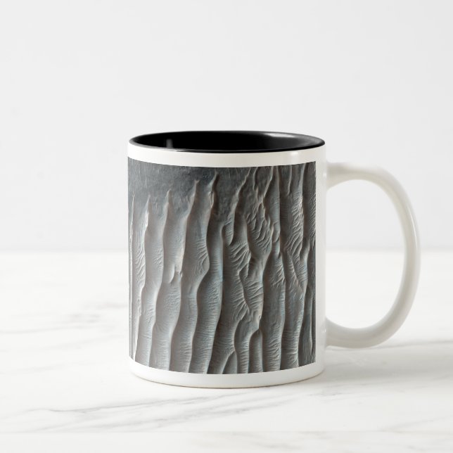 Ius Chasma, a large canyon on Mars Two-Tone Coffee Mug (Right)