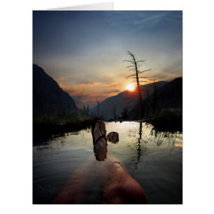 Iva Bell Hot Springs Sunset Ansel Adams Wilderness