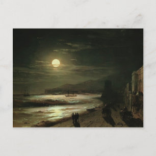 Ivan Aivazovsky- Moon Night Postcard