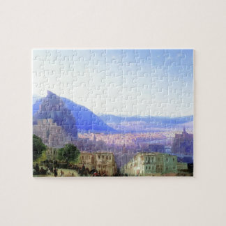 Ivan Aivazovsky- View of Tiflis Jigsaw Puzzle