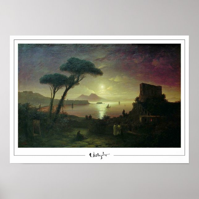Ivan Aivazovsky Zedign Art Poster #351 (Front)