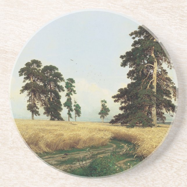 Ivan Ivanovich Shishkin (1832 - 1898) Rye Coaster (Front)
