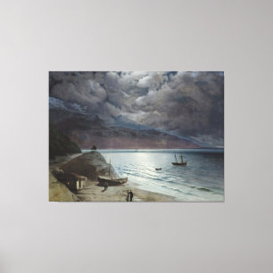 Ivan Konstantinovich Aivazovsky - Night at Gurzuf Canvas Print