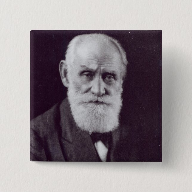 Ivan Petrovich Pavlov 15 Cm Square Badge (Front)
