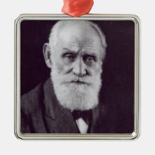 Ivan Petrovich Pavlov Metal Tree Decoration
