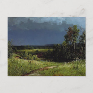 Ivan Shishkin- Gathering Storm Postcard