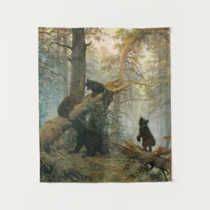Ivan Shishkin - Morning In A Pine Forest (1889) Tapestry