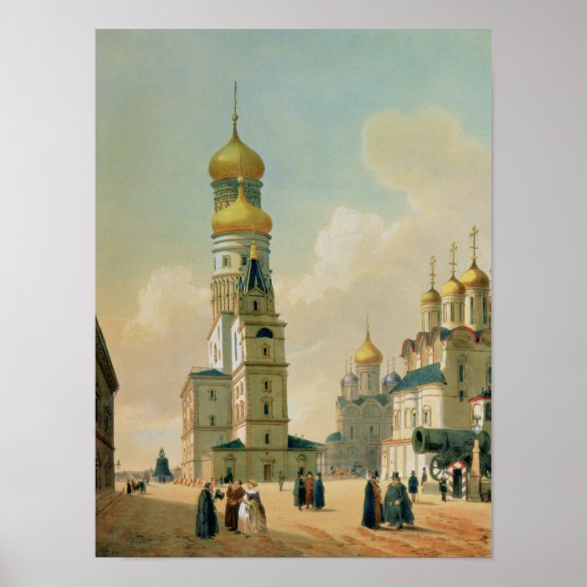 Ivan the Great Bell Tower in the Moscow Poster (Front)