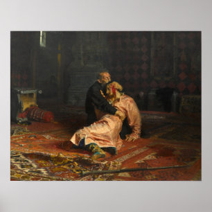 Ivan the Terrible and His Son Ivan Poster