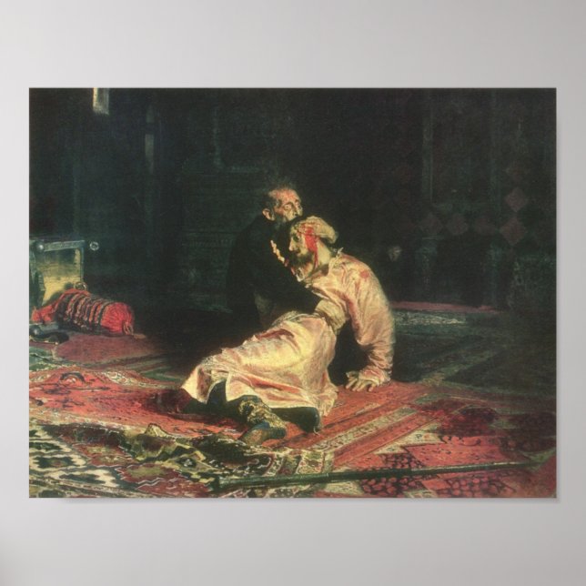 Ivan The Terrible And His Son Poster (Front)