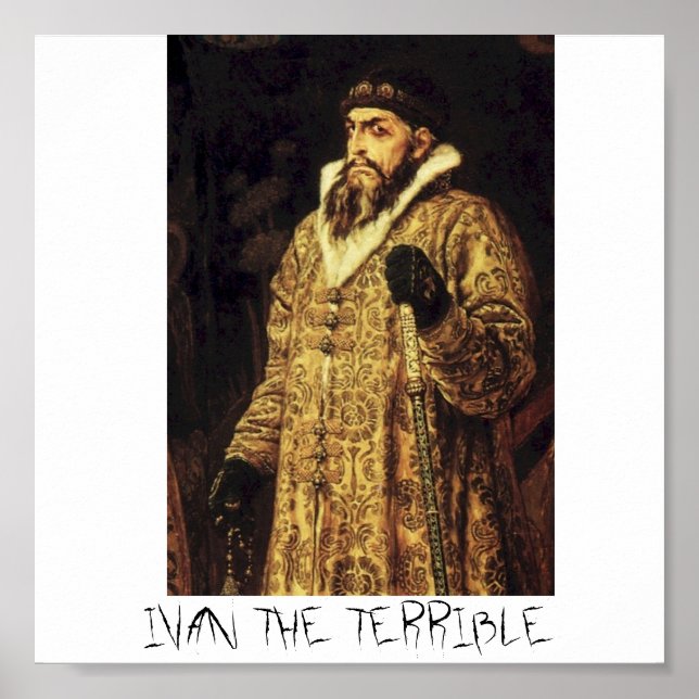 IVAN THE TERRIBLE POSTER (Front)