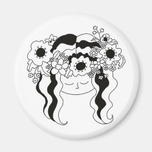 Ivana Kupala Ukrainian Folk Art Magnet
