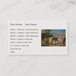 Ivanov's The Apparition of Christ to the People Business Card