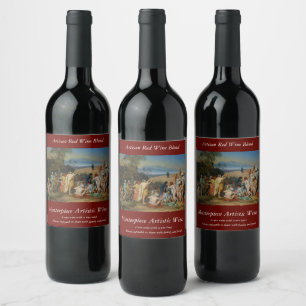 Ivanov's The Apparition of Christ to the People Wine Label