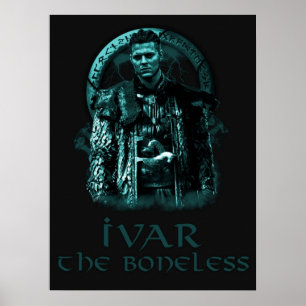 Ivar the bonelessBlue Poster
