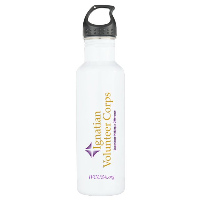 IVC Aluminium Stainless Steel Water Bottle (Front)
