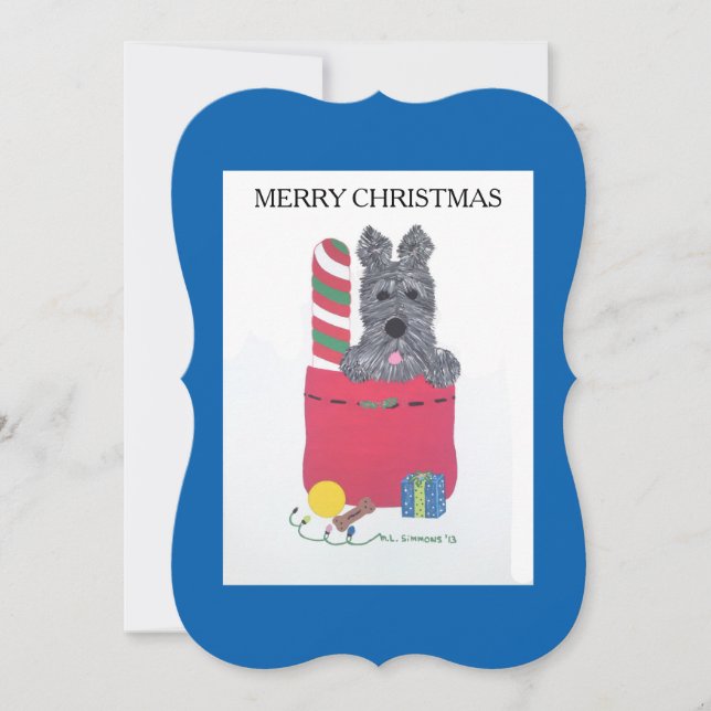 I'VE BEEN GOOD! HOLIDAY CARD (Front)