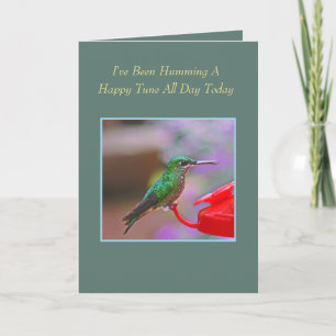 I've Been Humming a Happy Tune/Thinking About You Card