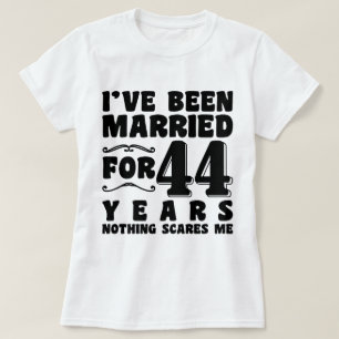 I've Been Married For 44 Years Matching Couple T-Shirt