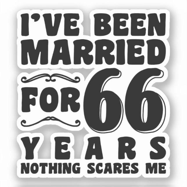 I've Been Married For 66 Years Grandparents Cool (Front)