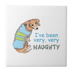 IVE BEEN NAUGHTY TILE